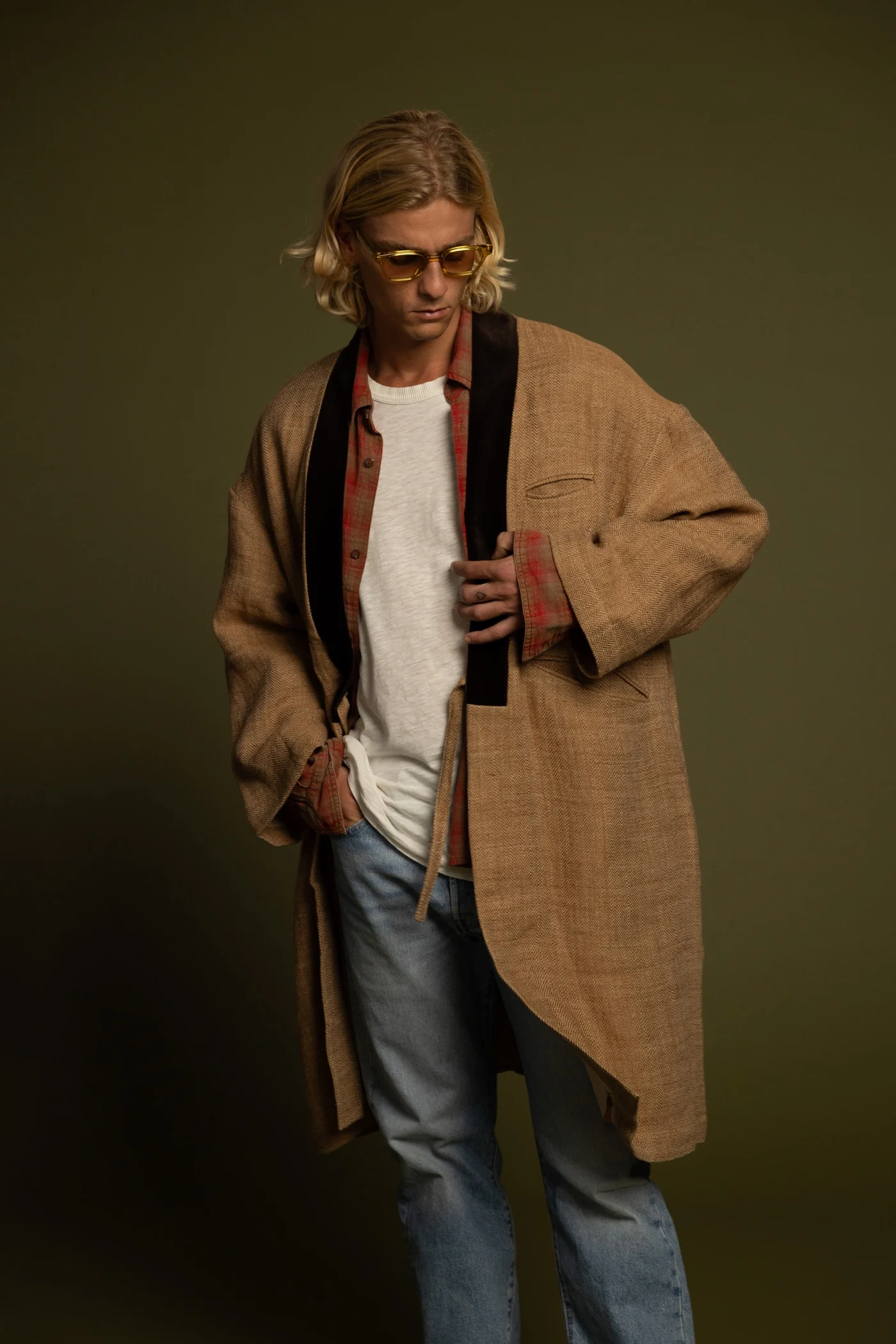 On-model apparel image for online store and brand campaign use
