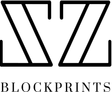 SZ Blockprints logo